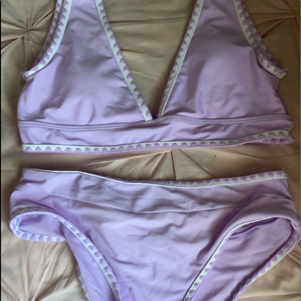 ❗️NEVER WORN❗️purple two piece swimsuit